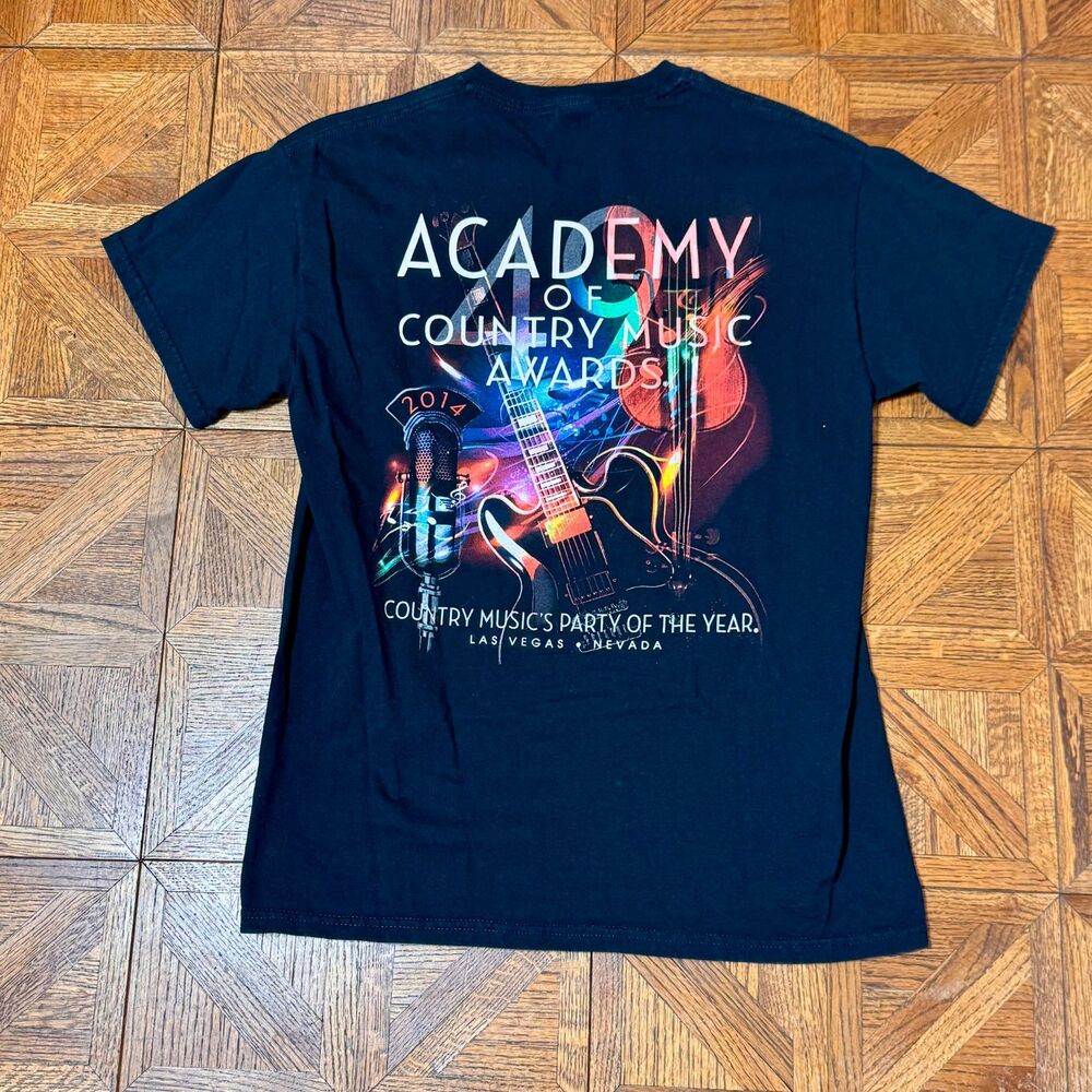 2014 49th Academy of Country Music Awards T Shirt Size M Western Cowboy